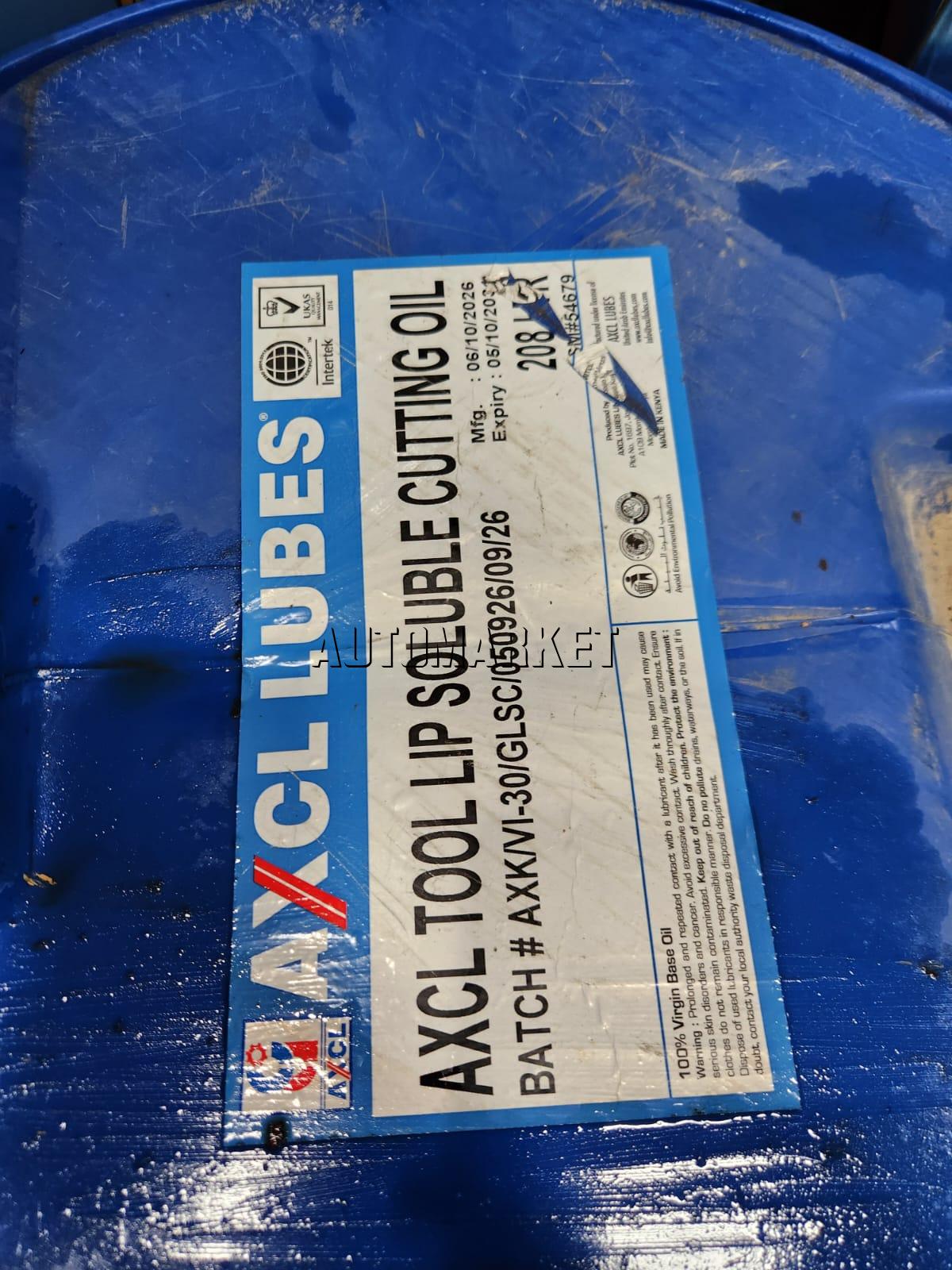 AXCL Tool Lip Soluble Cutting Oil 208L