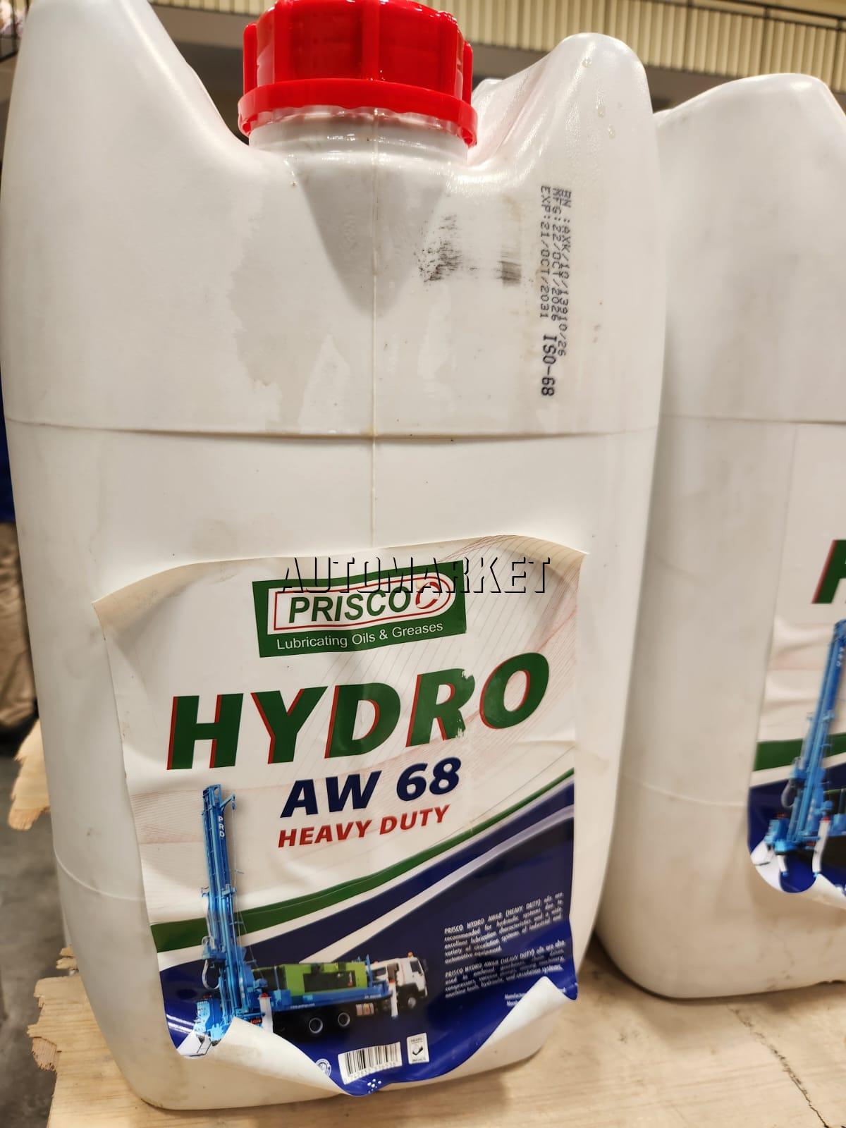 PRISCO Hydro AW 68 Heavy Duty Hydraulic Oil 20L