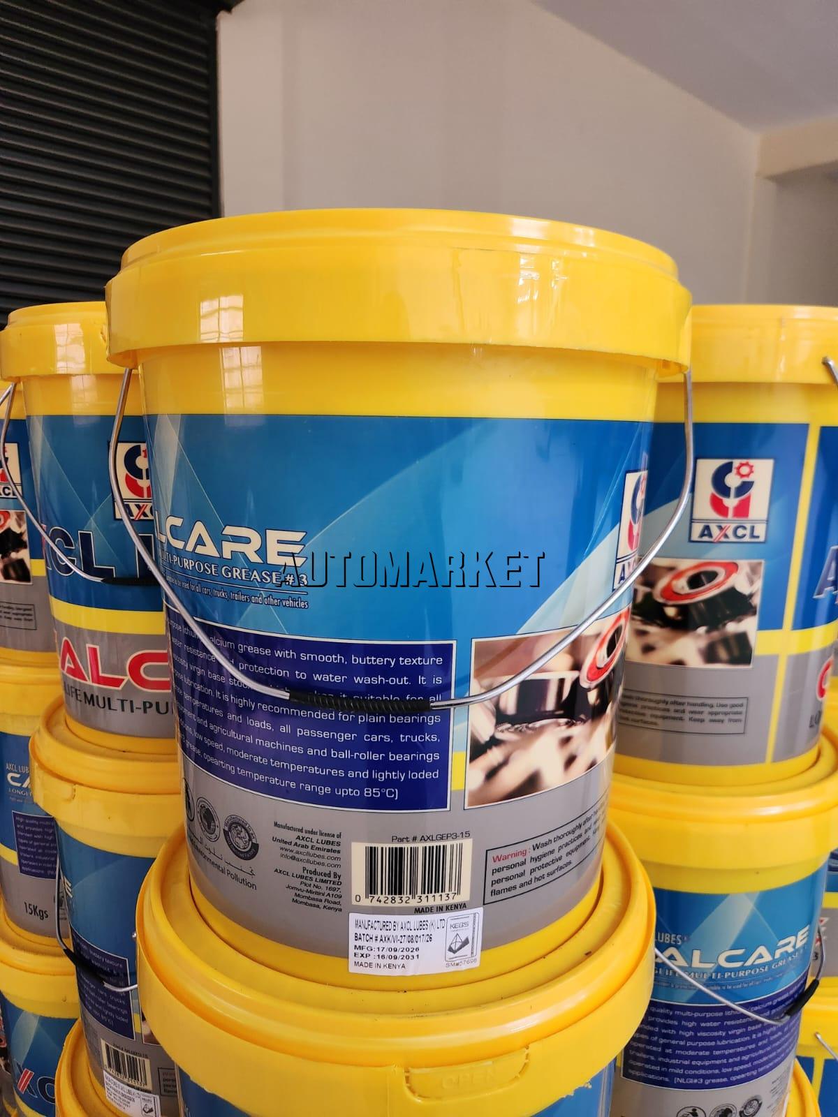 AXCL Calcare Longlife Multi-Purpose Grease #3 15KG