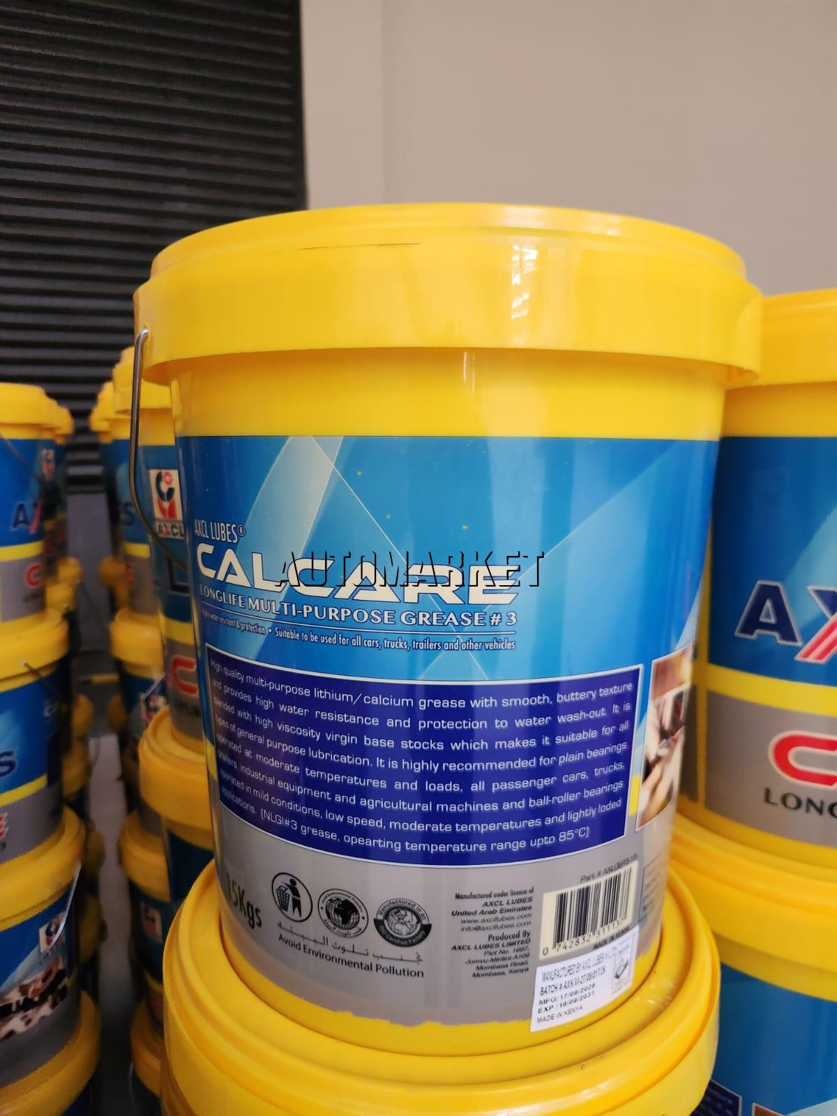 AXCL Calcare Longlife Multi-Purpose Grease #3 15KG