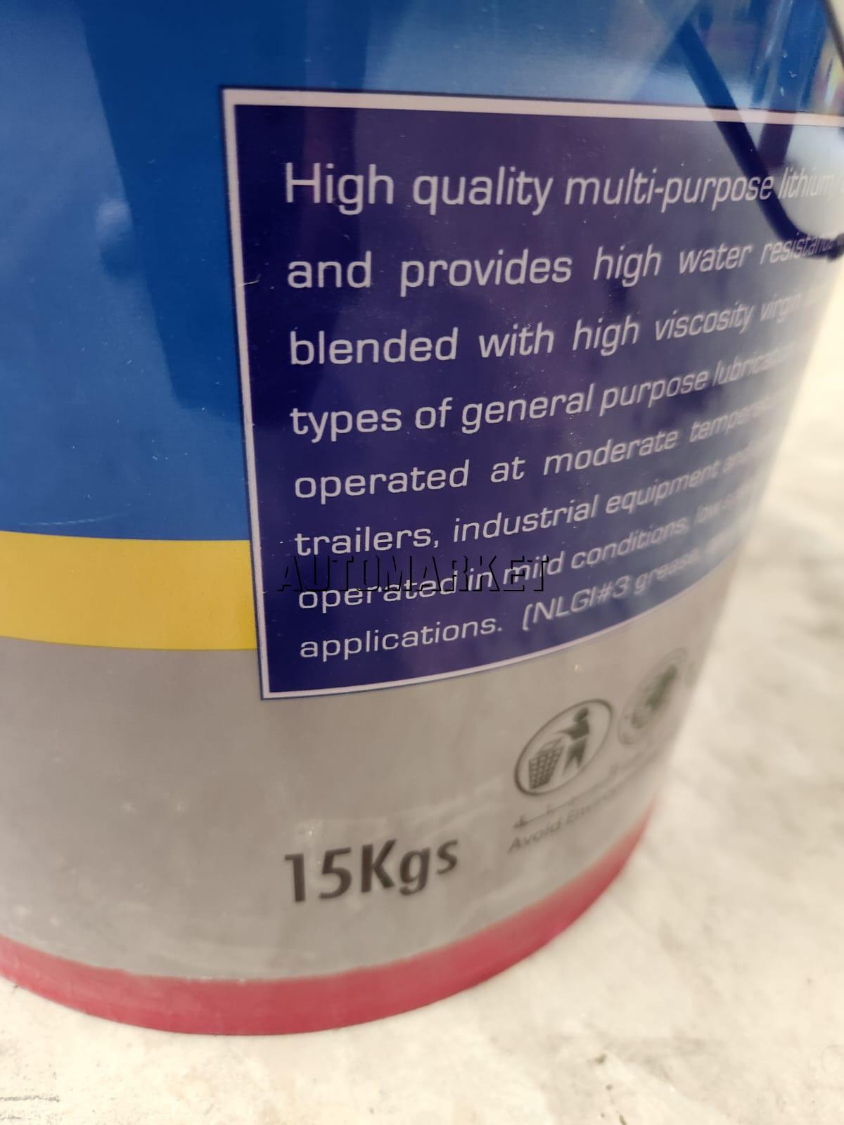 AXCL Calcare Longlife Multi-Purpose Grease #3 15KG