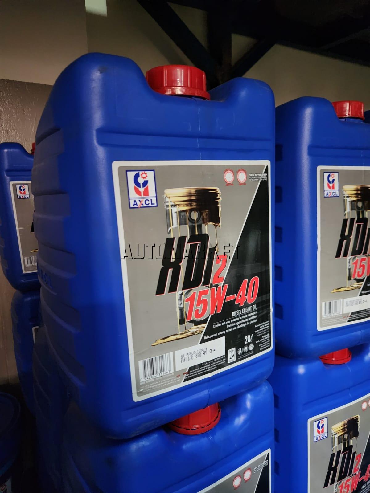 AXCL KD2 15W-40 Diesel Engine Oil 20L