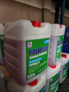 AXCL Polar Ice Red Coolant and Antifreeze 20 Litre Container
