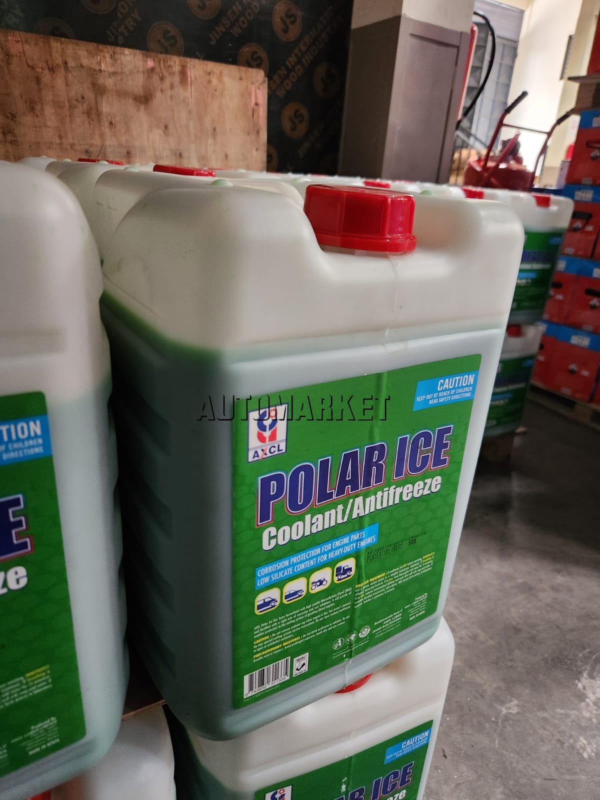 AXCL Polar Ice Green Coolant/Antifreeze 20L